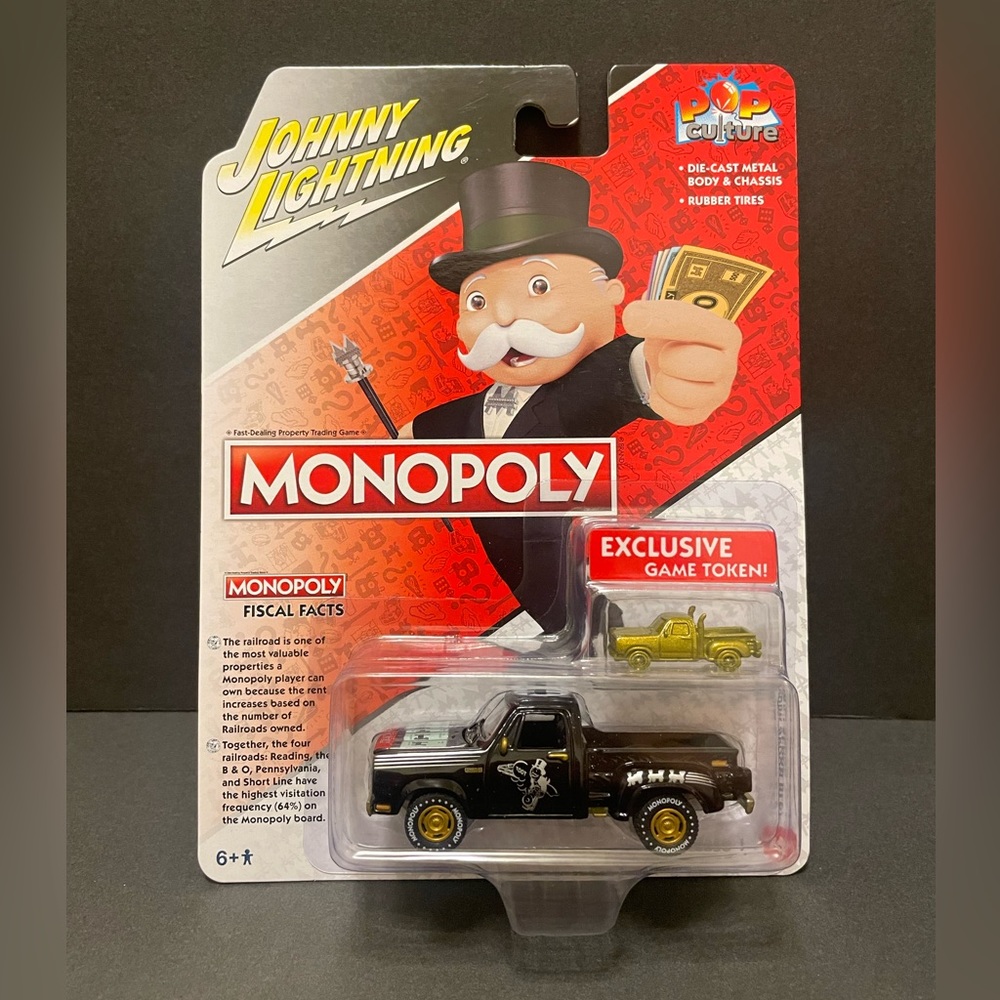Monopoly pop-culture Truck from Johnny lightning